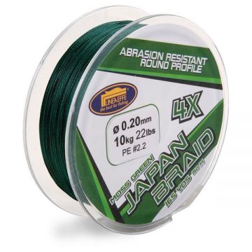 Fir Japan Braid X4 150m Verde LineaEffe (Diametru fir: 0.25 mm)