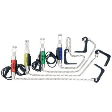 Set 4 hanger cu iluminare, de 4 culori diferite Baracuda