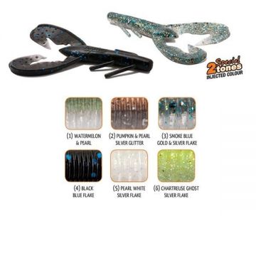 Shad Crazy Craw Pumpkin&PSG 9cm, 8buc/plic Rapture