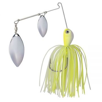 Spinnerbait Sniper Blade Tandem WhiteCh. 14g Rapture