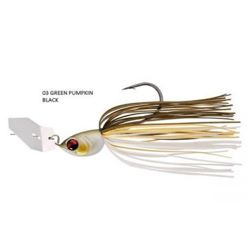 Spinnerbait Windex Chatterbait Green Pumpkin Black 14g Rapture