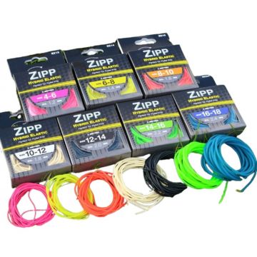 Elastic NuFish Zipp Hybrid Elastic EZ, 3m (Varianta: 1.60mm Fluoro Orange)