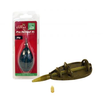 Method Feeder Carp Expert Pro Method XL Go Green (Greutate plumb: 40g)