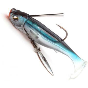 Swimbait Raid Head Swimmer Libero, 10g, 003 Ice Black, 2buc/plic