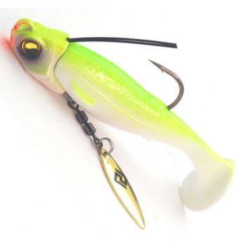 Swimbait Raid Head Swimmer Libero, 10g, 009 White Chart, 2buc/plic