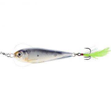 Lingura Oscilanta Live Target Flutter Shad Sinking, 5.5cm, 14g, Glow-Black