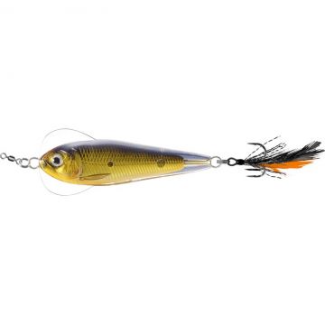 Lingura Oscilanta Live Target Flutter Shad Sinking, 5.5cm, 14g, Gold-Black