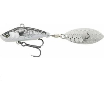 Spinnertail Savage Gear 3D Sticklebait, Sinking, 8cm, 18g, Black Silver