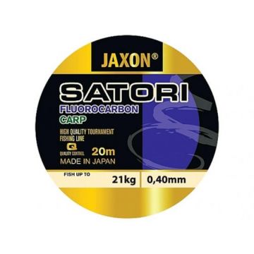 Fir Fluorocarbon Jaxon Satori Carp 20m (Diametru fir: 0.45 mm)