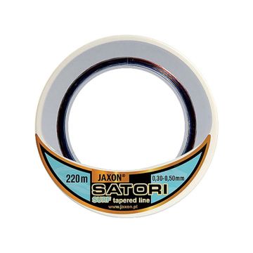 Fir Inaintas Conic Monofilament Jaxon Satori Surf 220m (Diametru fir: de la 0.28mm la 0.48mm)