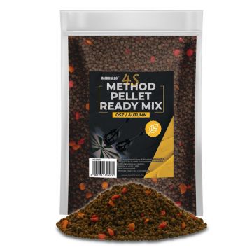 Pelete Haldorado 4S Method Pellet Ready Mix, 2-4mm, 600g (Varianta: Toamna)