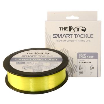 Fir Monofilament The One Carp Long Cast, Fluo Yellow, 300m (Diametru fir: 0.25 mm)