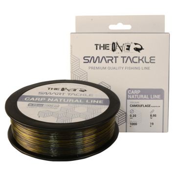 Fir Monofilament The One Carp Natural Line, Camouflage, 1000m (Diametru fir: 0.25 mm)