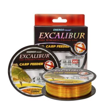 Fir EnergoTeam Excalibur Carp Feeder, multicolor, 300m (Diametru fir: 0.20 mm)