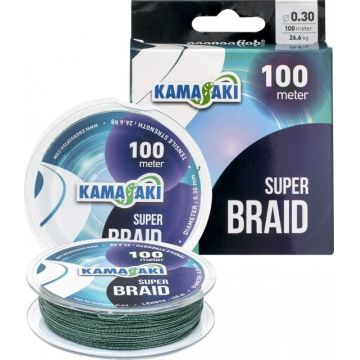 Fir textil Kamasaki Super Braid 100m (Diametru fir: 0.20 mm)