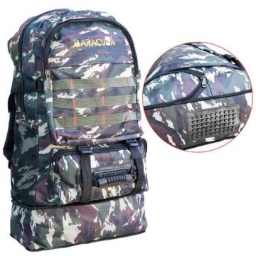 Rucsac pescar camuflaj capacitate 50/60 litri Baracuda