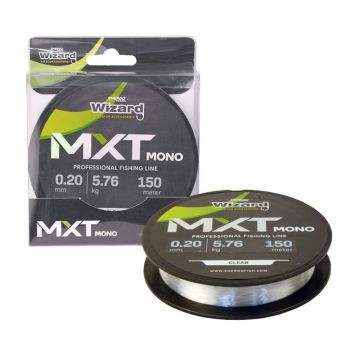 Fir Monofilament EnergoTeam Wizard MXT, Transparent, 150m (Diametru fir: 0.17 mm)