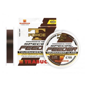 Fir Monofilament Trabucco T-Force Special Feeder, Dark Brown, 150m (Diametru fir: 0.28 mm)