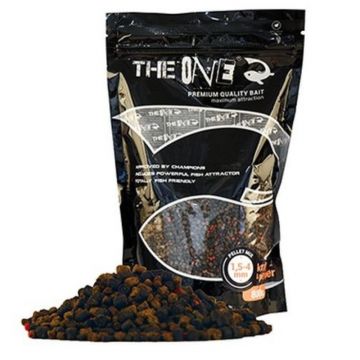 Pelete The One Pellet Mix, 3-6mm, 800g (Aroma: Capsuna & Scoica)