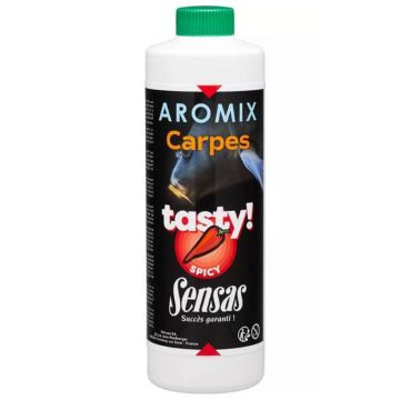 Aditiv Lichid Sensas Carp Tasty Aromix, 500ml (Aroma: Capsuna)