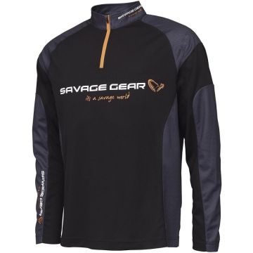 Bluza Savage Gear Tournament Gear Black INK (Marime: M)