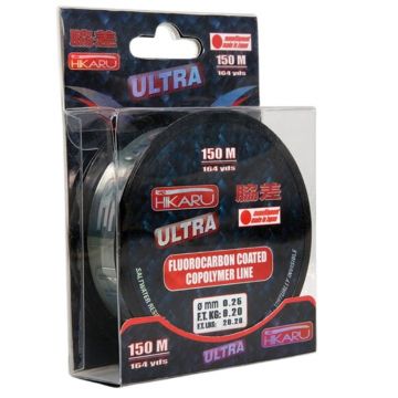 Fir Fluorocarbon Lineaeffe Hikaru Ultra, 150m (Diametru fir: 0.18 mm)