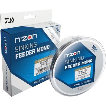 Fir Monofilament Daiwa N'Zon Sinking Feeder Mono, 300m (Diametru fir: 0.16 mm)