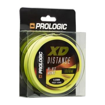 Fir Monofilament Prologic XD Distance Hi-Viz, 1000m (Diametru fir: 0.28 mm)