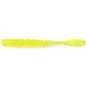 Grub Mustad Aji Micro Fla, UV Clear Chartreuse, 5cm, 15buc/plic