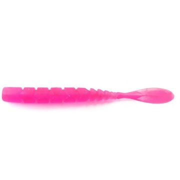 Grub Mustad Aji Micro Fla, UV Clear Pink, 5cm, 15buc/plic