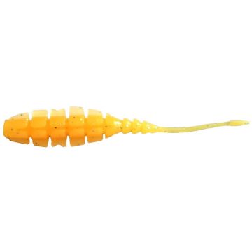 Grub Mustad Aji Micro Naf, Orange Glow Glitter, 5cm, 10buc/plic