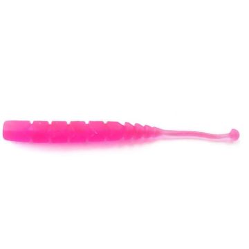 Grub Mustad Aji Micro Plu, UV Clear Pink, 5cm, 15buc/plic