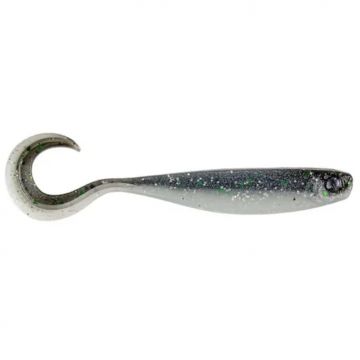 Shad Mustad Mezashi Curly Tail Minnow, Anchovy, 9cm, 6buc