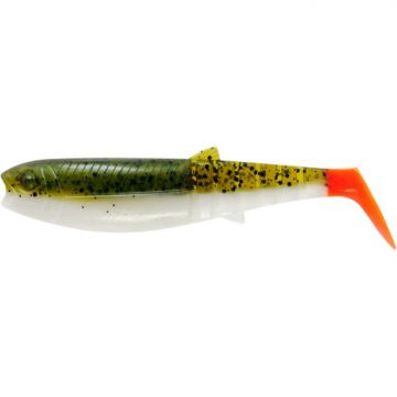 Shad Savage Gear Cannibal Shad, Olive Hot Orange, 10cm, 9g, 5buc