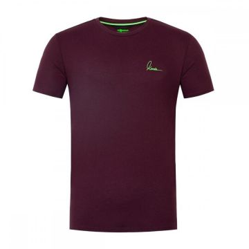 Tricou Korda Minimal Tee, Burgundy (Marime: 2XL)