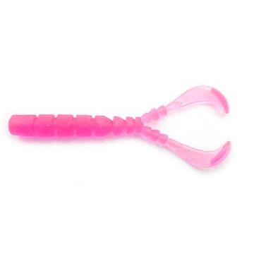 Twister Mustad Aji Chiki, UV Clear Pink, 4.3cm, 13buc/plic