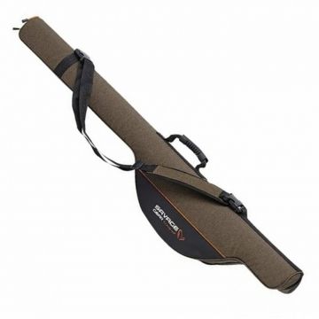 Husa Semirigida Savage Gear Twin, 2 Lansete + 2 Mulinete, 120cm