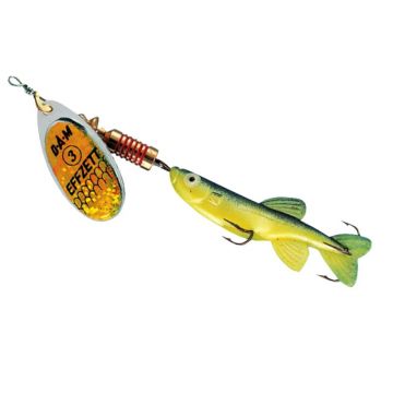 Lingura Rotativa Dam Effzett Minnow, Yellow/Black, 5g