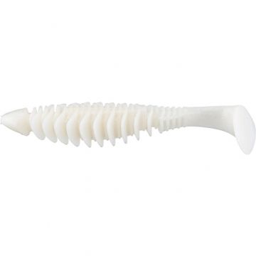 Shad Jackall Dead Slower, Super White, 12cm, 5buc