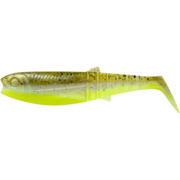 Shad Savage Gear Cannibal Shad, Green Pearl Yellow, 6.8cm, 3g, 5buc