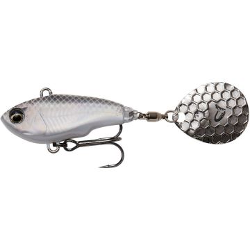 Spinnertail Savage Gear Fat Tail, Sinking, Culoare White Silver, 5.5cm, 9g