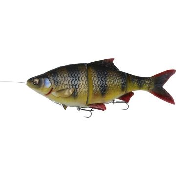 Swimbait Savage Gear 4D Line Thru Roach SS, Culoare Perch, 18cm, 80g