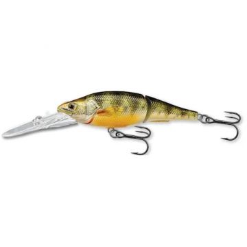 Vobler Live Target Yellow Perch Jointed D, Natural/Matte, 7.3cm, 11g