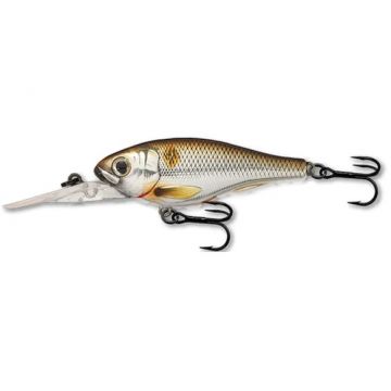 Vobler Liver Target Threadfin Crankbait, 205 Silver / Bronze, 6.5cm, 9g