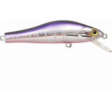 Vobler Mustad Scurry Minnow 55S, Culoare Chrome Purple Black, 5.5cm, 5g