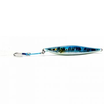 Vobler Pilker Mustad Jig Daggerman, Blue Sardine, 20cm, 100g