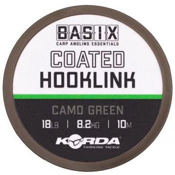 Fir Basix Coated Hooklink 18Lb 10M