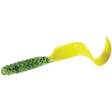 Naluca vierme Lime Black/Yellow 10cm/ 5 buc/plic Mister Twister