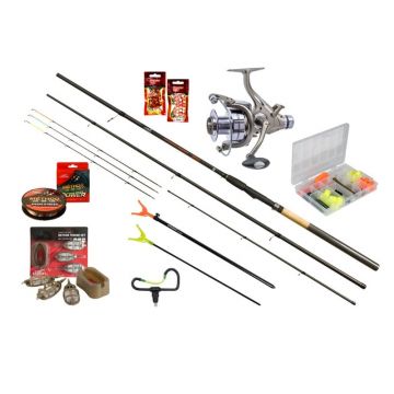 Set Pescuit la Feeder Carp Expert Starfish Method Feeder, Lanseta 3.60m, 80-150g