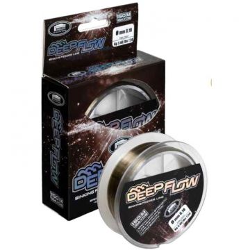 Fir Monofilament Lineaeffe Deep Flow, Dark Brown, 150m (Diametru fir: 0.16 mm)